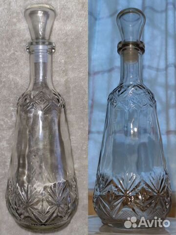 Графин новый с пробкой (много)