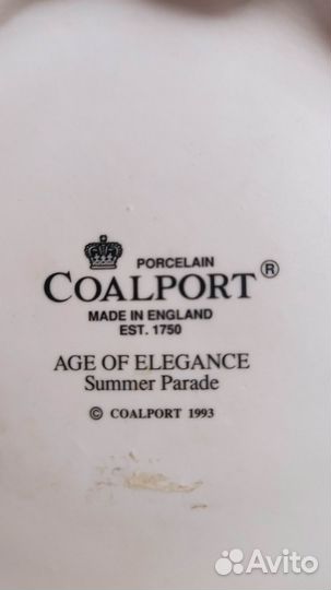 Статуэтка фигурка Coalport Англия 1993