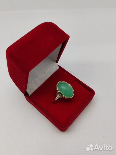 Е.Ц. Кольцо с камнем, золото 585,Id 43225