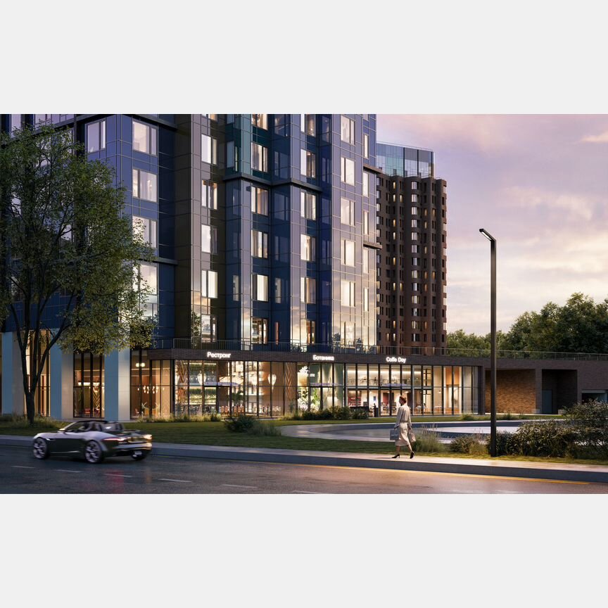 1-к. квартира, 39,6 м², 19/43 эт.