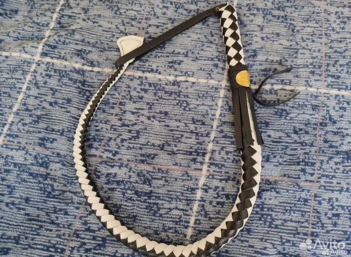 Нагайка, плётка, кнут Казачий из натуральной кожи