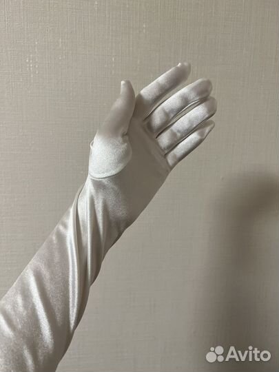 Перчатки свадебные