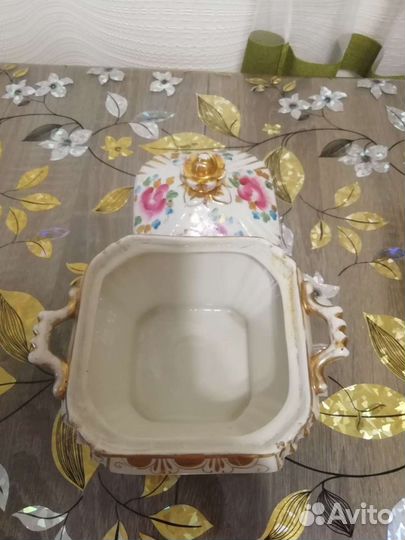 Тарелки ссср, конфетница Гжель, вазы Хрусталь