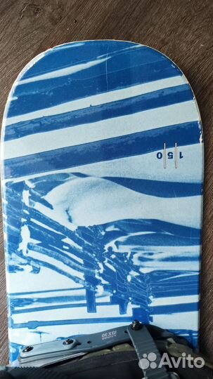 Комплект сноуборд+крепления+ботинки