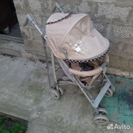 Прогулочная коляска трость бу