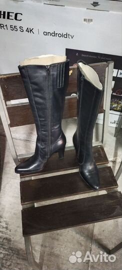 Сапоги женские натуральная кожа новые
