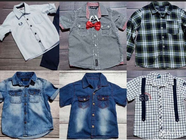 Рубашка для мальчика 92-98р