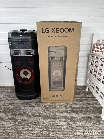 Колонка портативная минисистема lg ok85