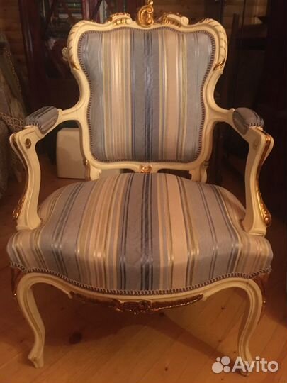 Антикварная мебель- два кресла и диван канапе