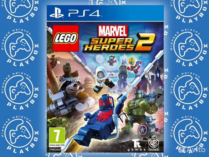 Lego Marvel Super Heroes 2 PS4 новый