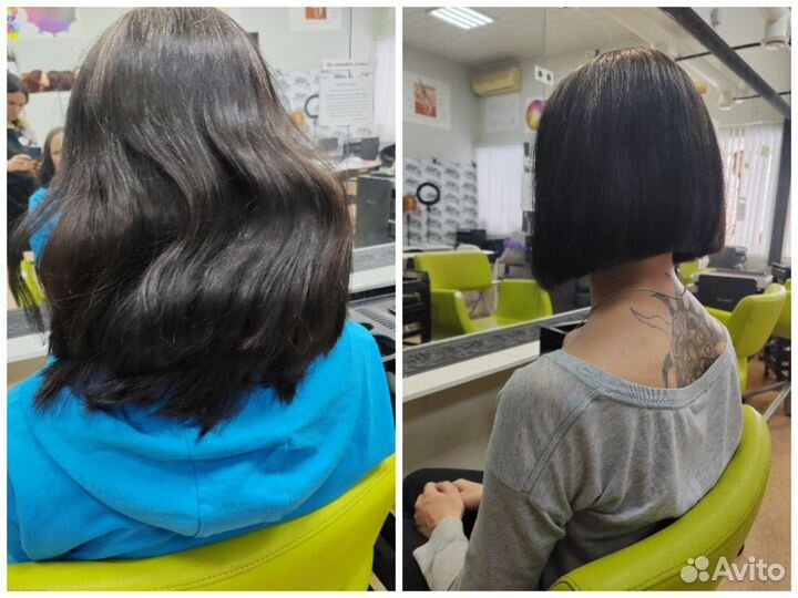 Стрижки женские и мужские/причёски/окрашивание