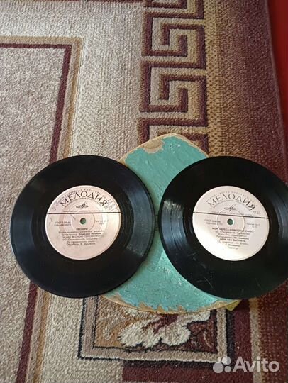 Виниловые грампластинки СССР 