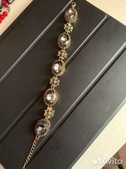 Серьги, колье, кольцо