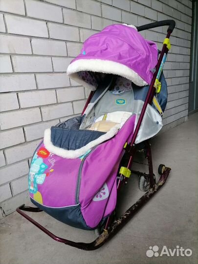 Санки коляска