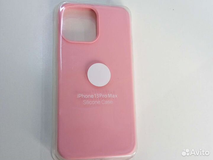 Чехол на iPhone 13 Pro Max розовый