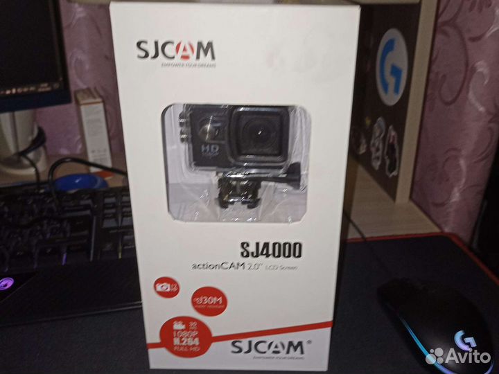 Экшн камера sjcam sj4000