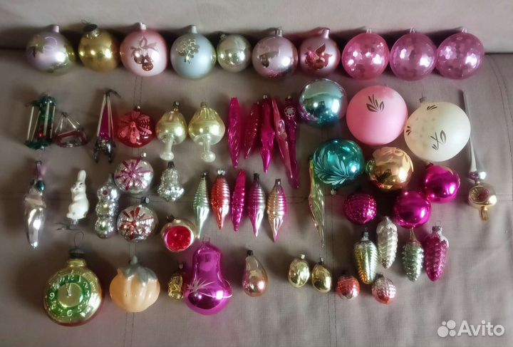 Елочные игрушки СССР