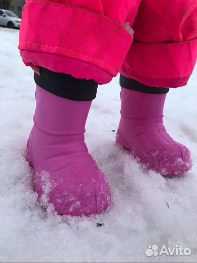 Сапоги из эва для девочки