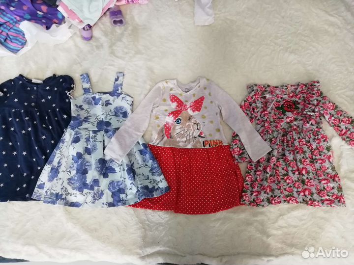 Пакет одежды на девочку 80 - 92