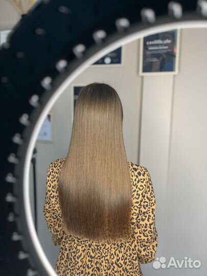 Кератиновое выпрямление ботокс волос нанопластика