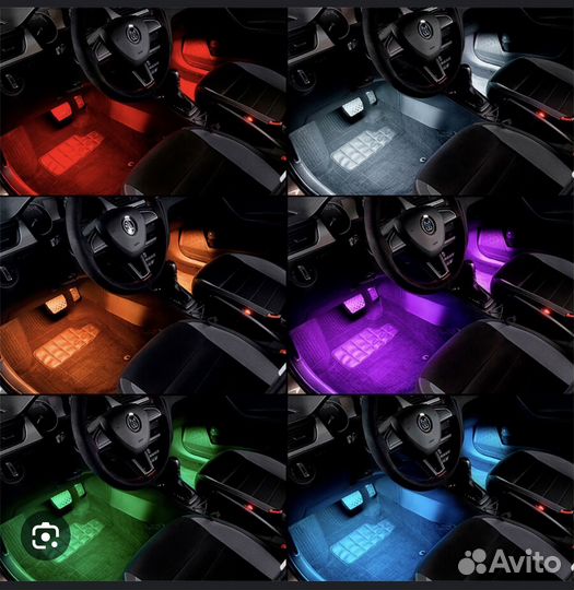 Подсветка в ноги