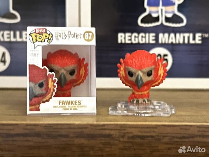 Bitty Pop. Fawkes, Rubeus Hagrid. Funko