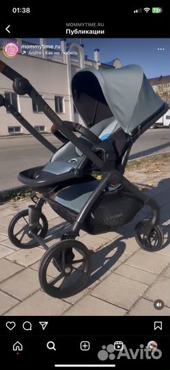 Коляска luxmom 3 в 1