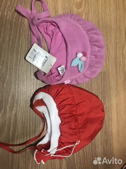 Шапочка для девочки 42 44