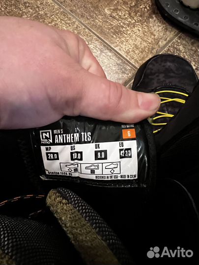 Сноубордические ботинки nitro