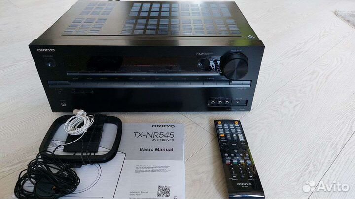 AV Ресивер onkyo tx nr545