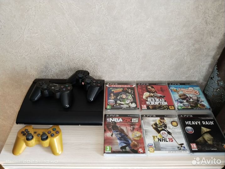 Sony PS3 super slim прошитая