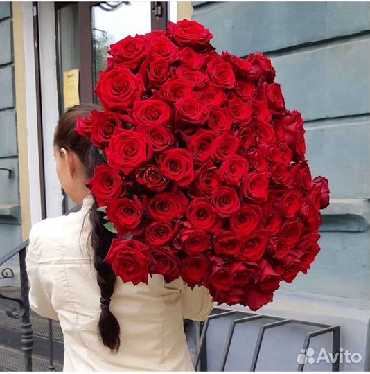 Цветы розы букет