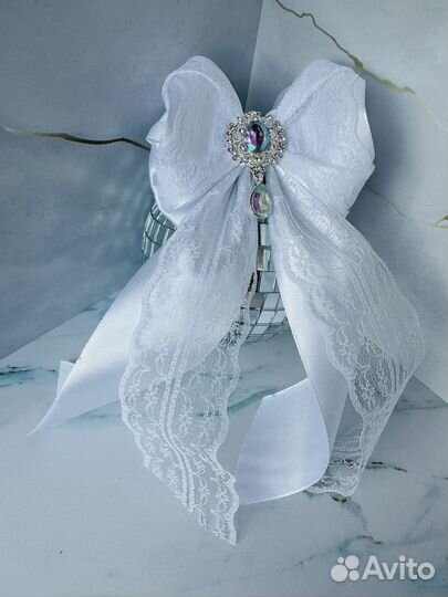 Бант на зажиме