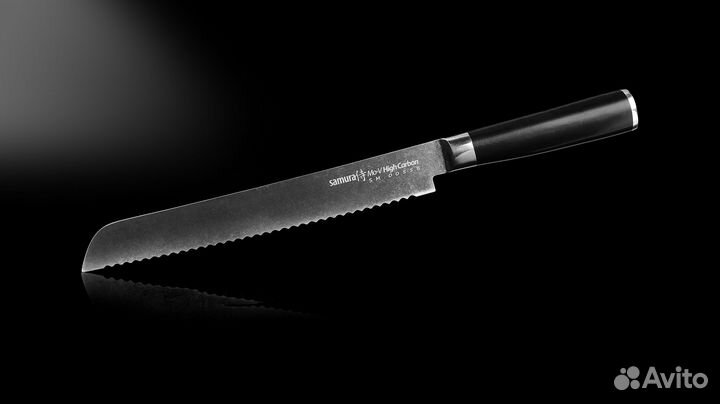 Кухонный Нож для хлеба Samura Mo-V Stonewash