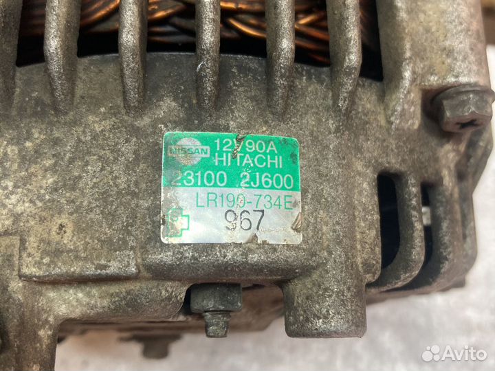 Генератор nissan primera p11