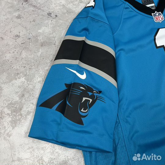 Новая Футболка Джерси Nike Team Panthers NFL Регби