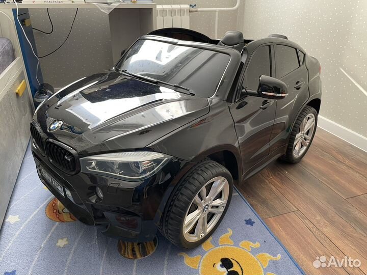 Детский электромобиль джип BMW x6 M