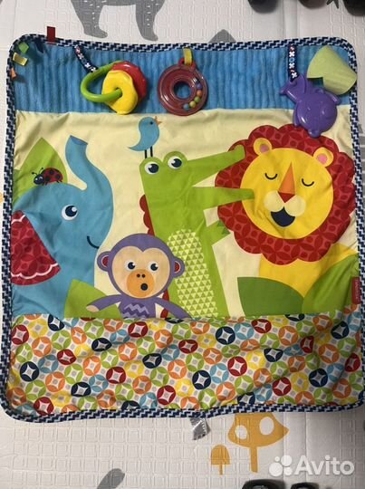 Развивающий коврик/одеялко fisher price