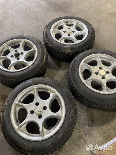 Диски с зимней резиной r15