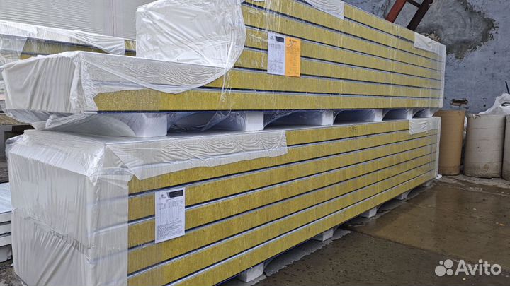 Сэндвич-панели от завода (от 120м2)