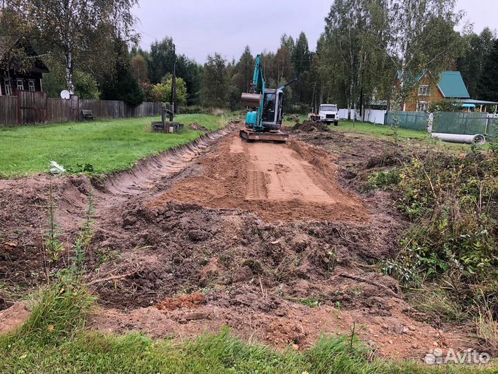 Услуги мини экскаватора