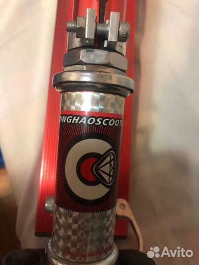 Продается самокат со светящимися колесами, б/у