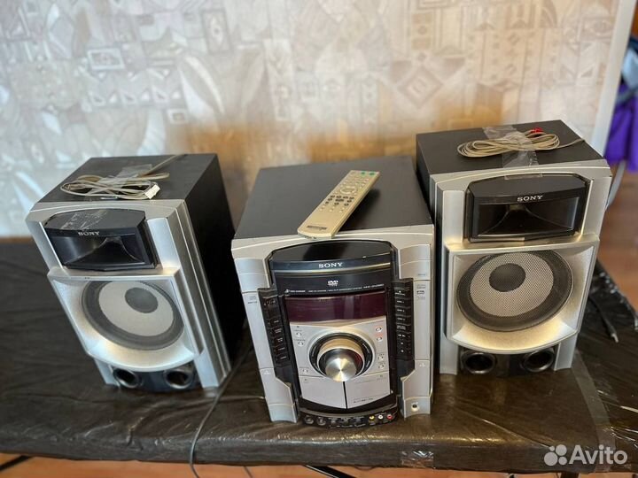 Музыкальный центр sony MHC-GNZ77D