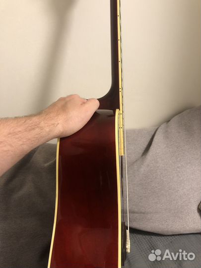 Акустическая гитара martinez (с чехлом)