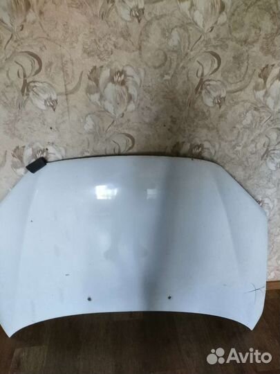 Капот калина 2 белый