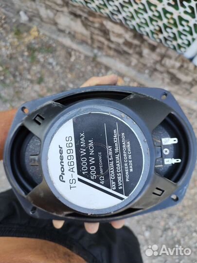 Динамики овалы pioneer