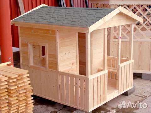 Детский домик для дачи