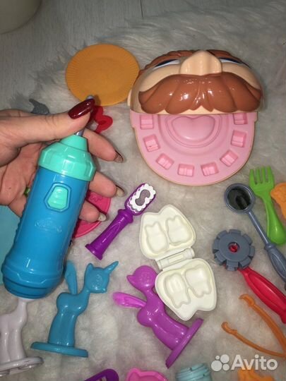 Большой пакет Play doh для лепки с пластилином