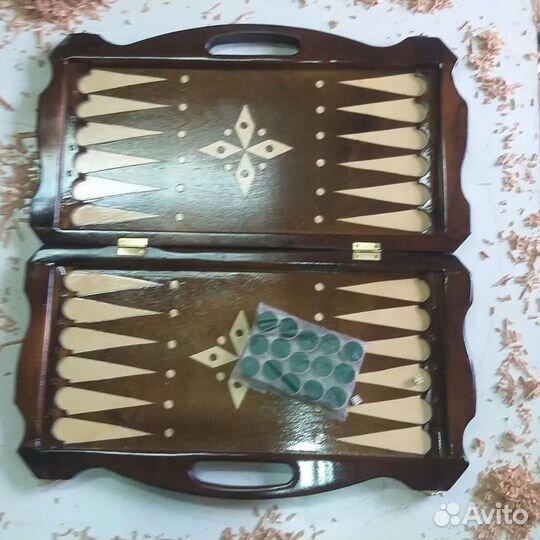 Нарды ручной работы резные