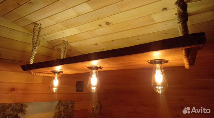 Слэб ясеня. Декоративное освещение для дачи, бани